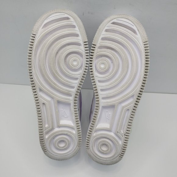 Nike Air Force 1 Low Shadow White Electric Green Womens Shoe DD9684-100 Size 8.5 - Picture 7 of 8